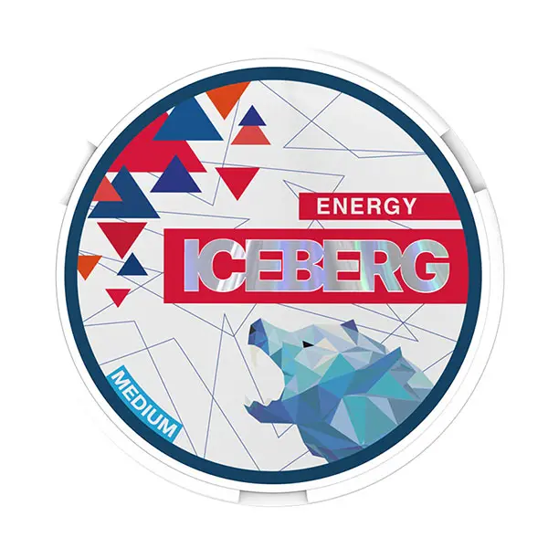  Energy Light Nicotine Pouches by Ice Berg 20mg/g 